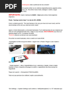 Manual do Nintendo Switch Desbloqueado | PDF | Nintendo | Informática
