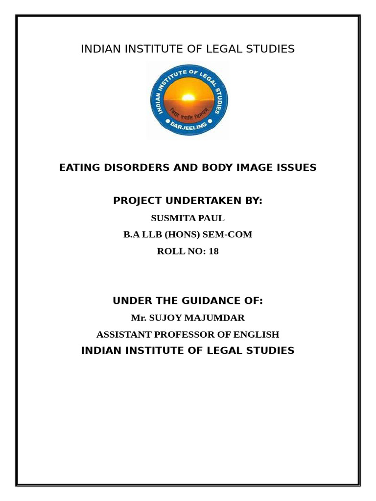 Sus Eng Pdf Eating Disorder Body Image