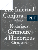 Nagel, Carl - The Infernal Conjurations of the Notorious Grimoire of Honorius