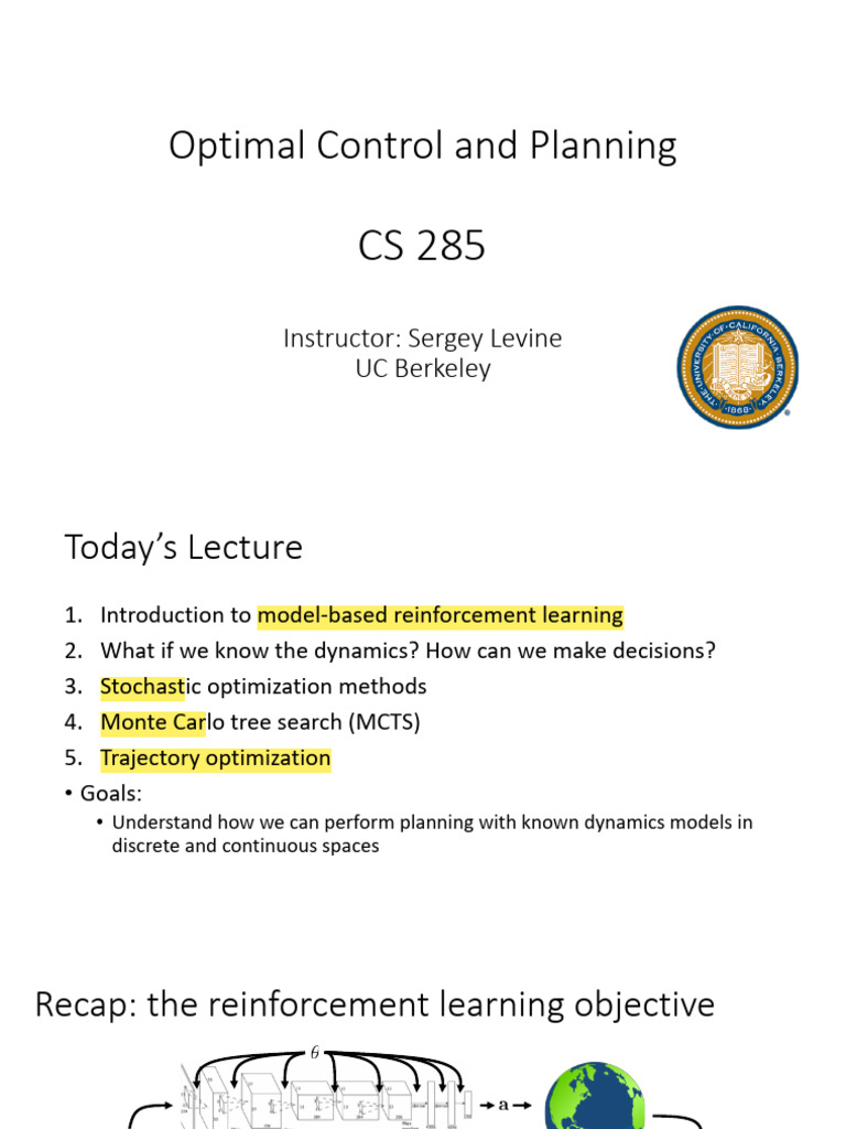 Optimal Control and Planning | PDF | Mathematical Optimization ...