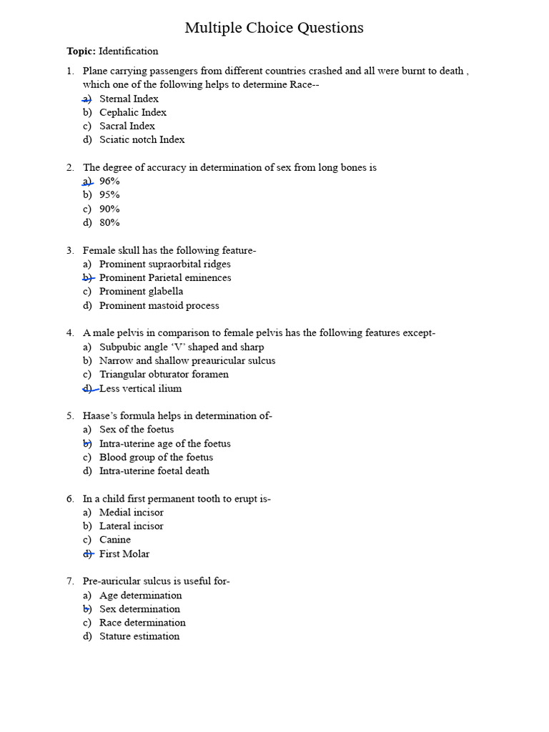 Identification | PDF | Fingerprint | Pelvis