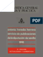 A General Teoria y Practica - Antonia Heredia