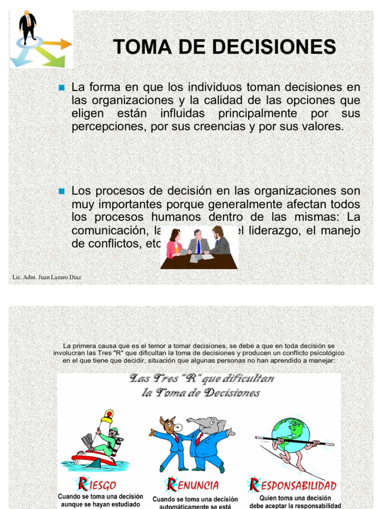 Conflicto y Toma de Decisiones | PDF | Crecimiento personal y ...
