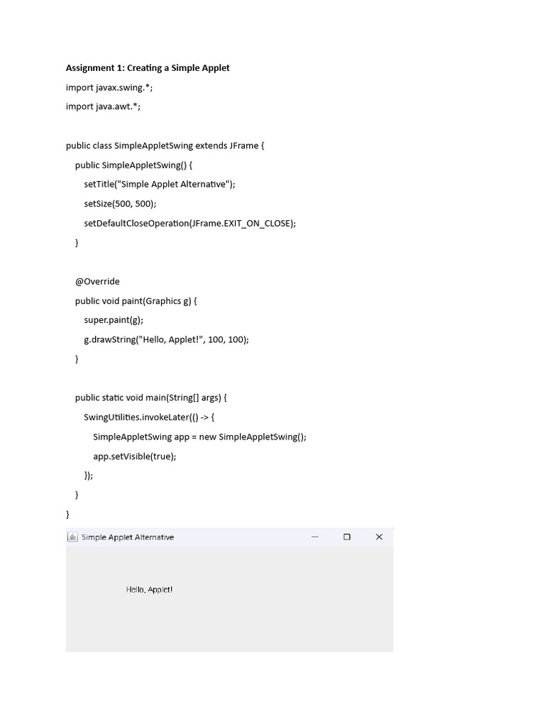 Assignment 6pdf Pdf Software Java Platform