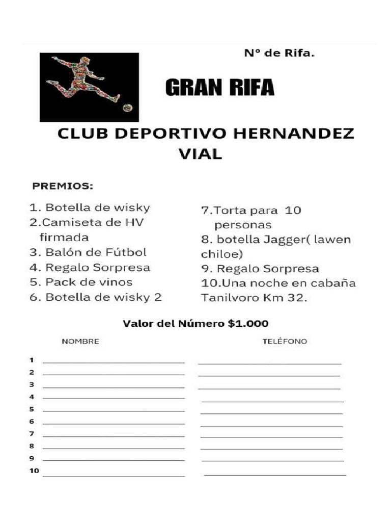 Rifa | PDF