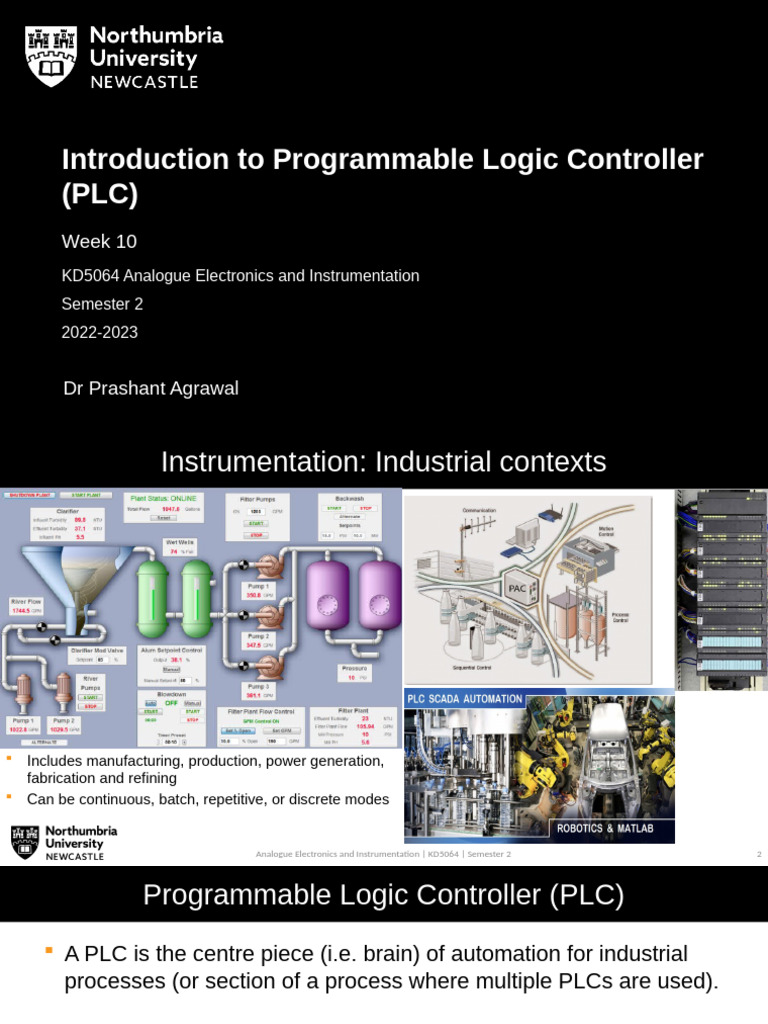 Introduction to Programmable Logic Controllers | PDF | Programmable ...