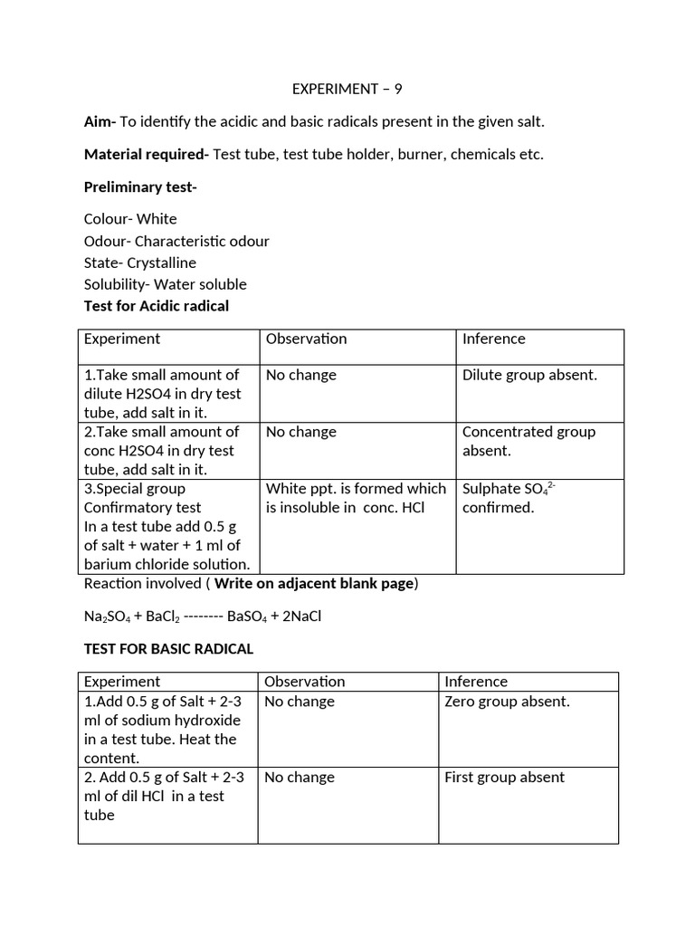 Experiment 9 | PDF