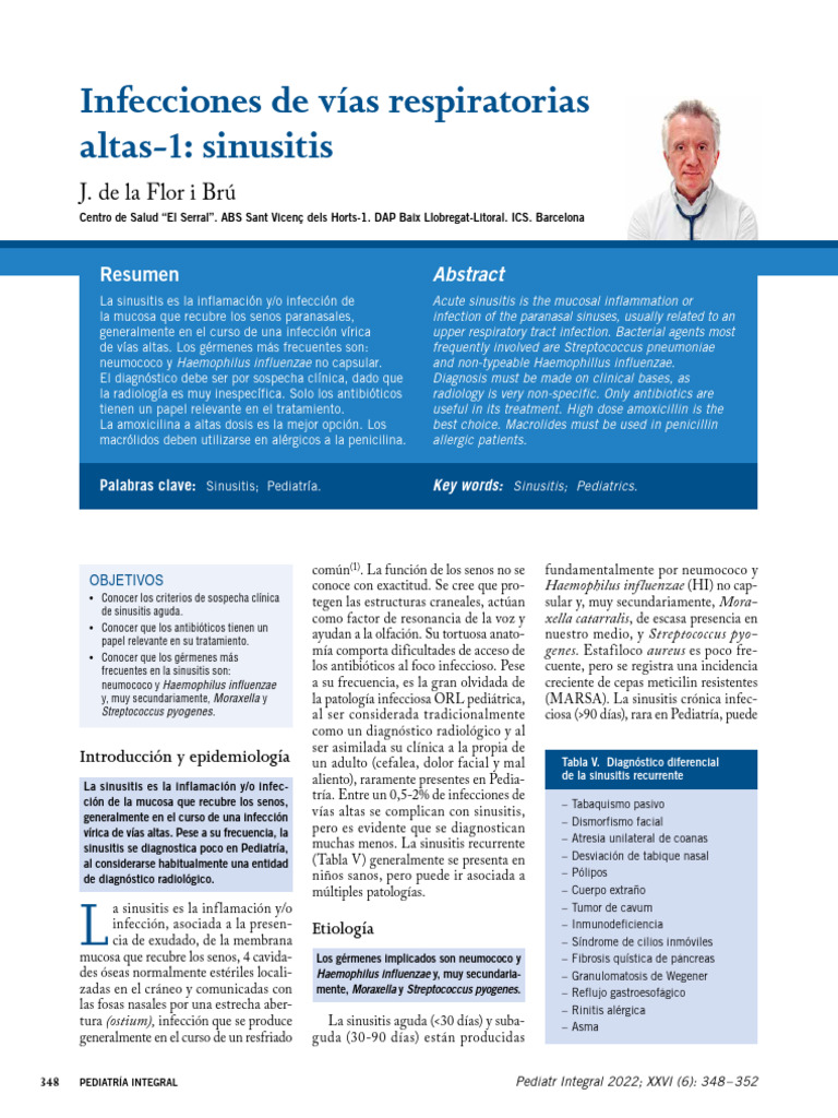 3 Sinusitis Josep | PDF | Especialidades Medicas | Medicina CLINICA