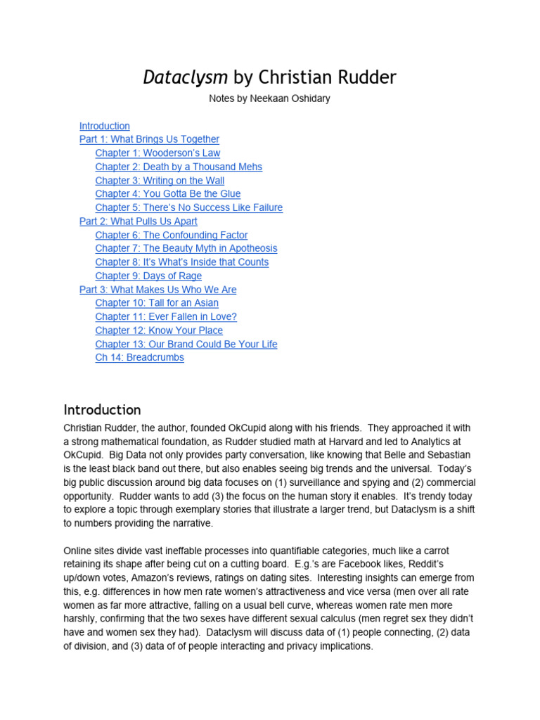 Dataclysm Insights by Christian Rudder | PDF | Homosexuality | Gay
