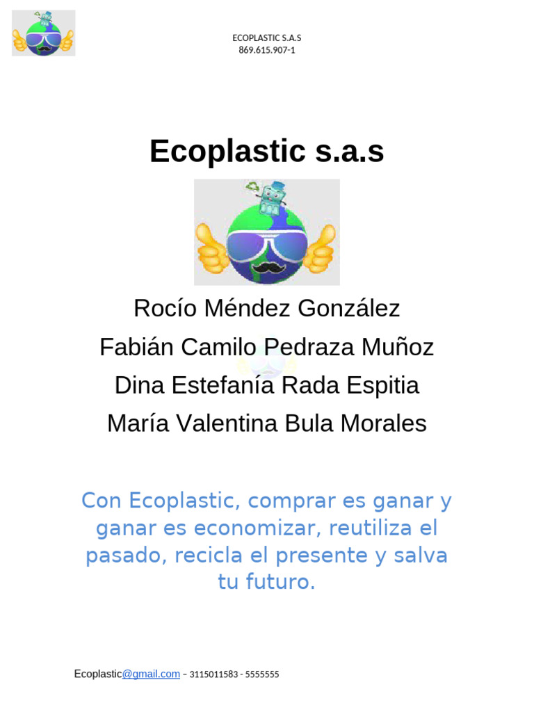 Ecoplastic Exposicion | PDF | El plastico | Business