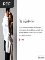 Classification of Sex Positions | PDF | Sex Position | Infinity