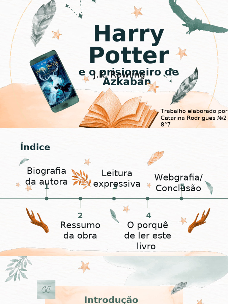 Resumo de Harry Potter e o Prisioneiro | PDF