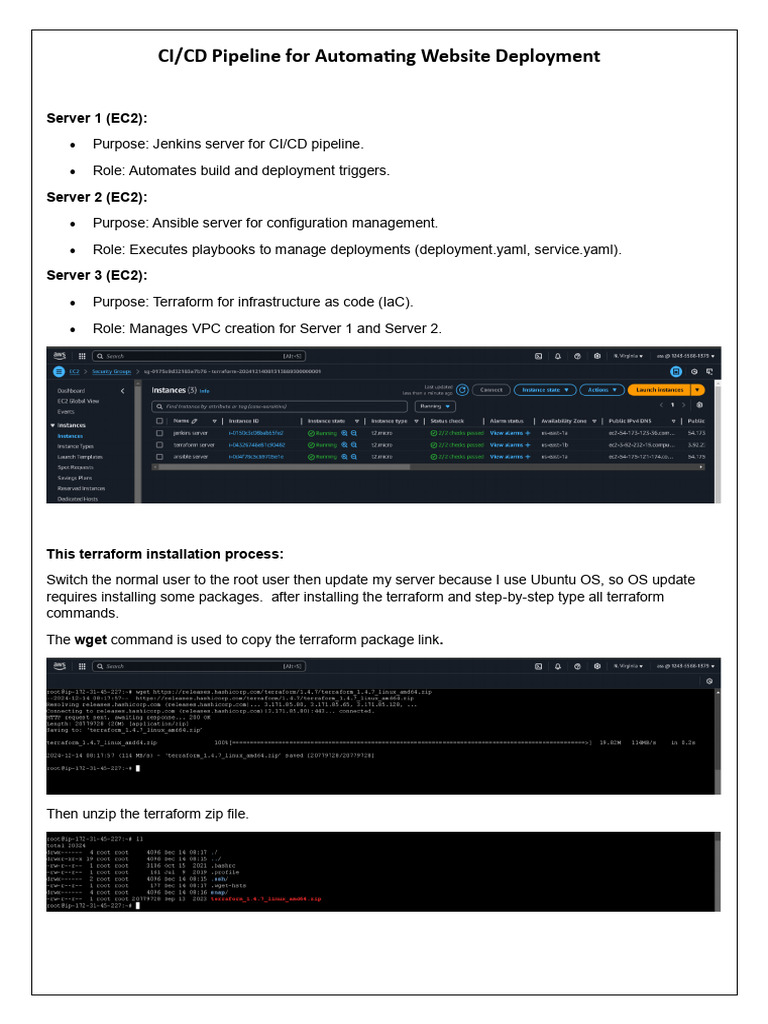 CI CD Pipeline Automation With DevOps Tools 1735564992 | PDF ...
