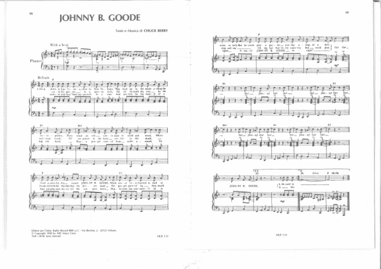 Johnny B. Goode | PDF