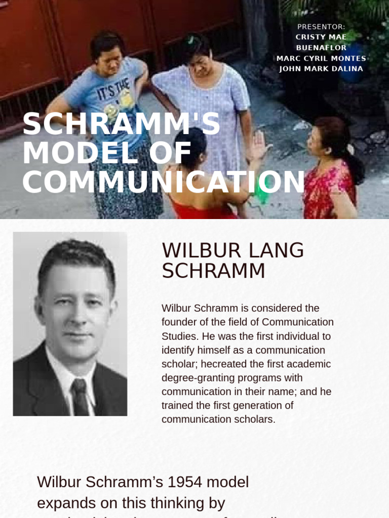 Schramm's Communication Model | PDF | Communication | Cognition