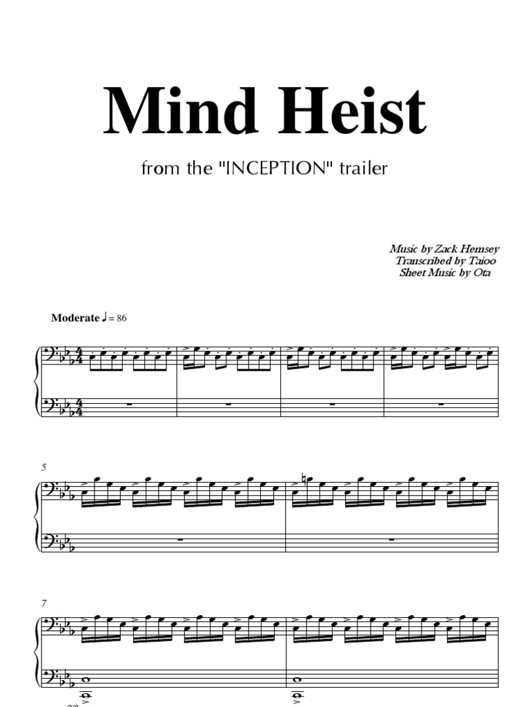 Zack Hemsey Mind Heist