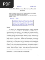 Dmitri A. Oulianov Et Al - Ultrafast Pulse Radiolysis Using A Terawatt Laser Wakefield Accelerator