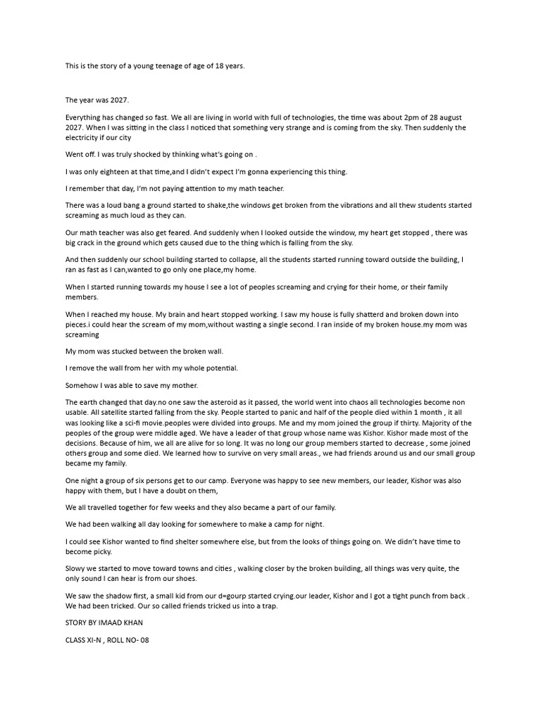 SCHOOL STORY | PDF