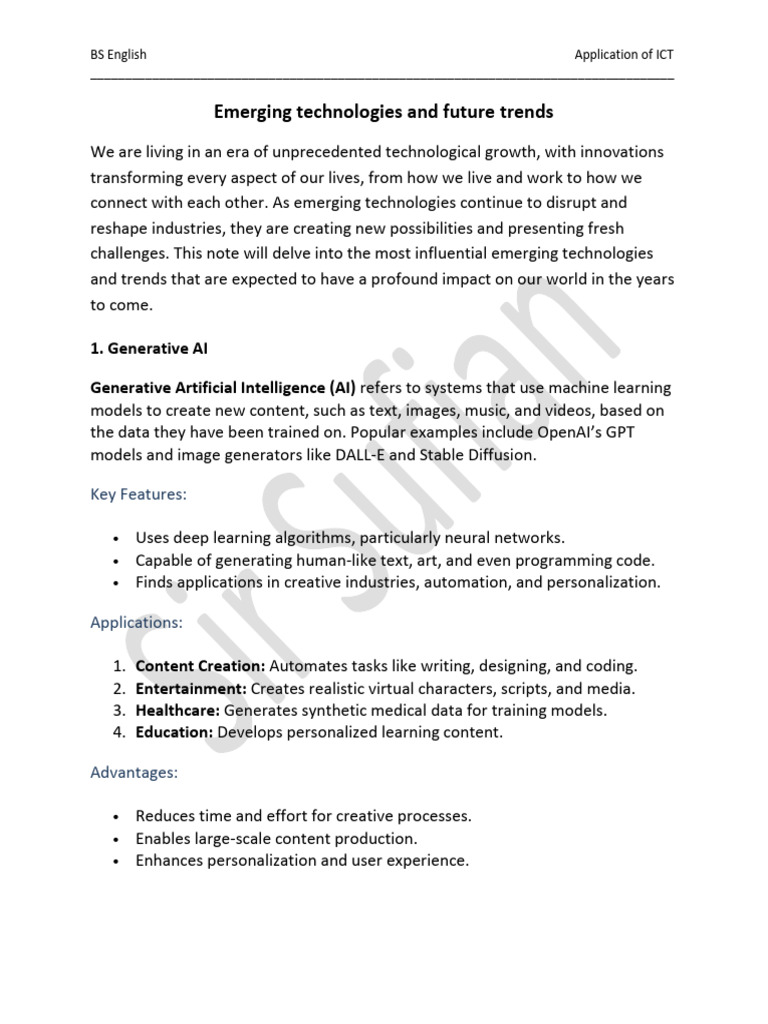 ICT Future | PDF | Virtual Reality | Internet Of Things