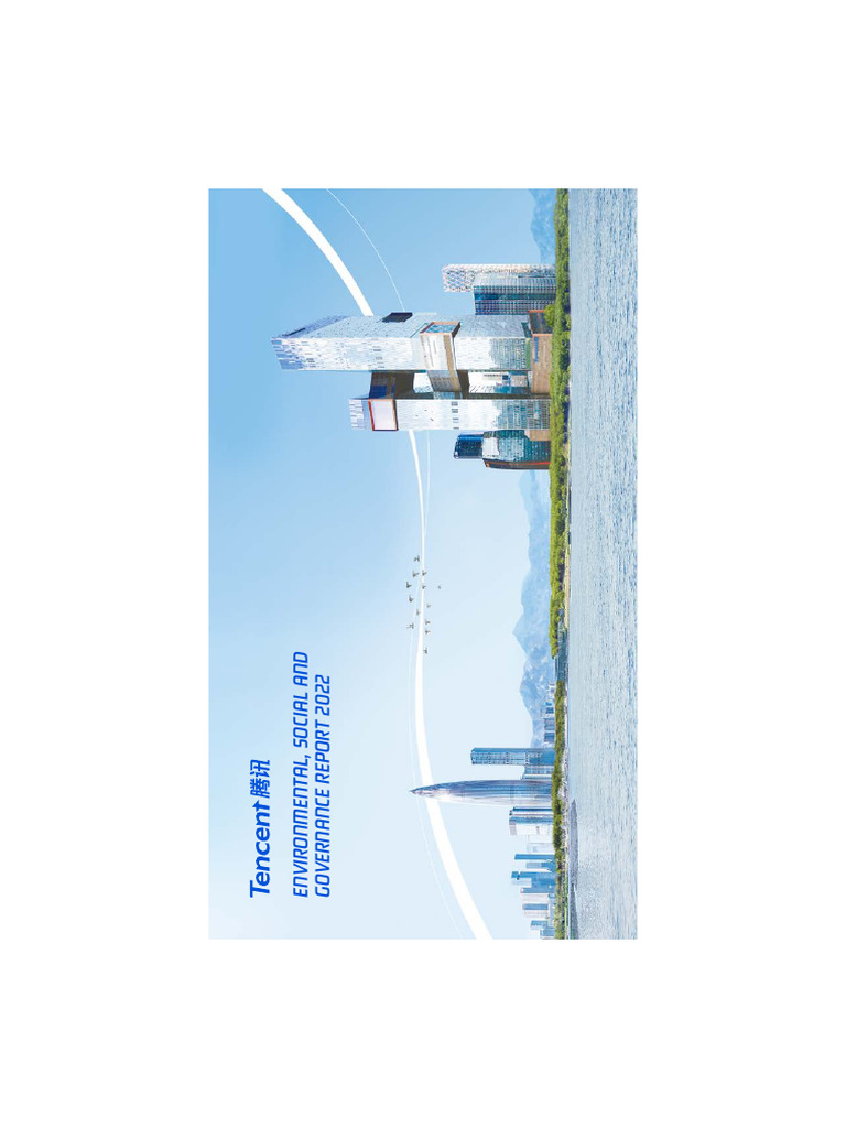 Tencent 2022 ESG Report Summary | PDF | Governance | Corporate Governance