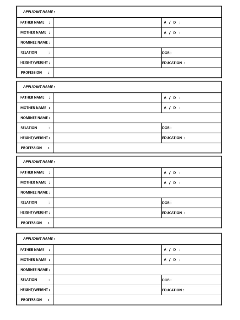 Applicant Name | PDF