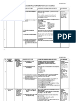 Yr5 Science Specification 2007