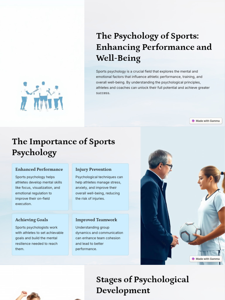 Sports Psychology for Performance Boost | PDF | Psychological ...