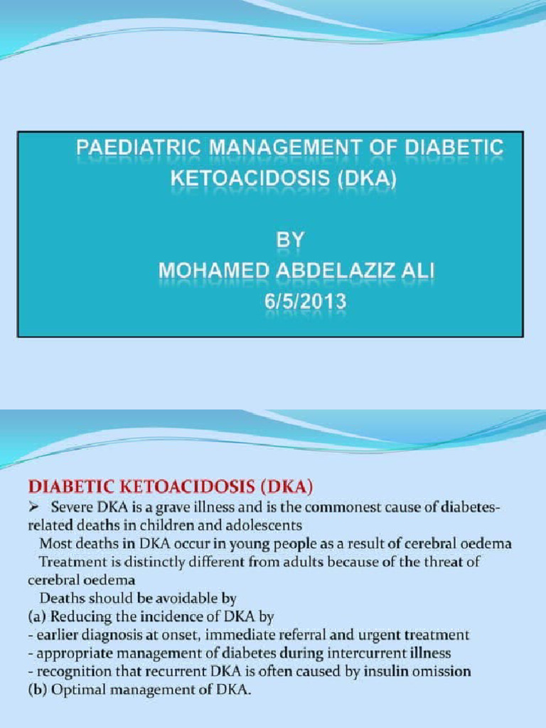 Dka 1 | PDF
