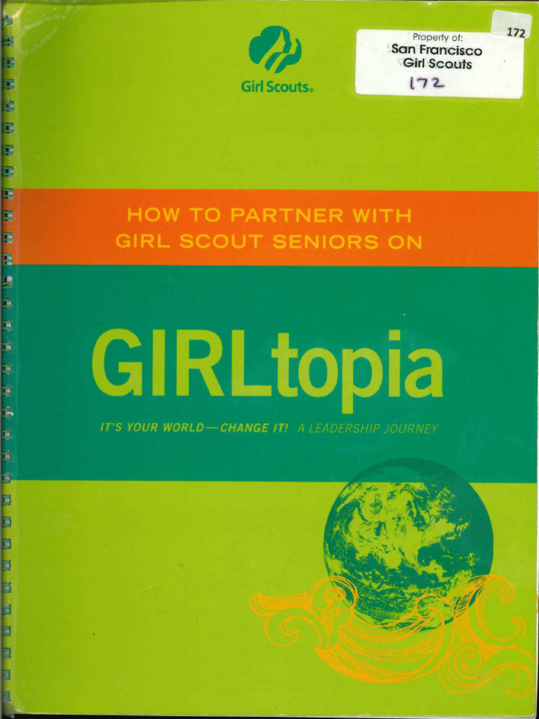 Girl Scout Girltopia Senior Journey Leader Book | PDF