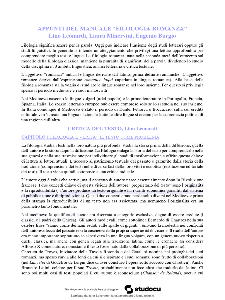 MANUALE | PDF
