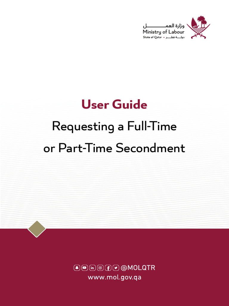 User Guide For Requesting A Full-Time or Part-Time Secondment | PDF ...