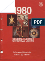 GE 1980 Christmas Lighting Catalog