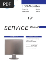 Download Samsung Sync Master 940N LCD Service Manual by Semen Felix SN81324543 doc pdf