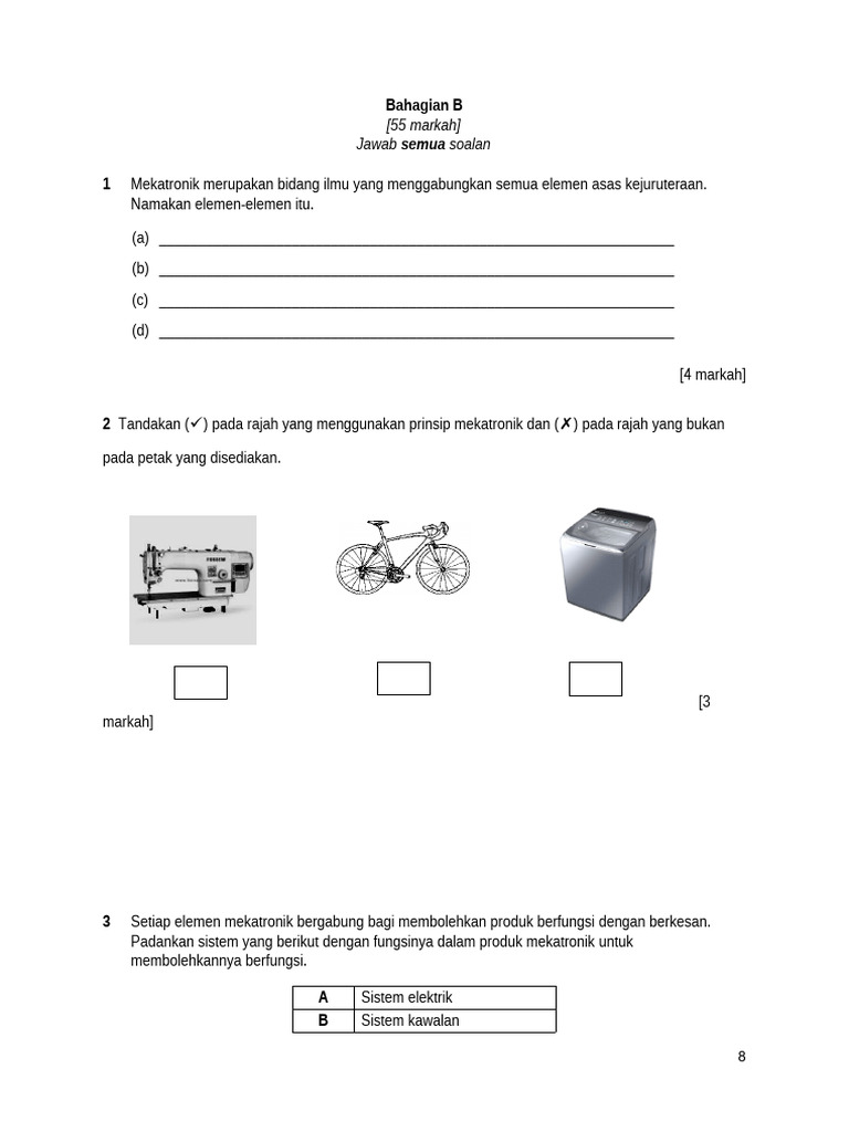 Elemen dan Prinsip Mekatronik | PDF