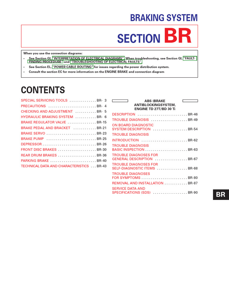 TL BR | PDF | Brake | Anti Lock Braking System
