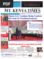 Kenya's Challenges in Haiti and Health Care | PDF | Traffic Collision