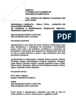 Faço Fazemos Elaboração de Teses para Cursos de Doutorado em Administração