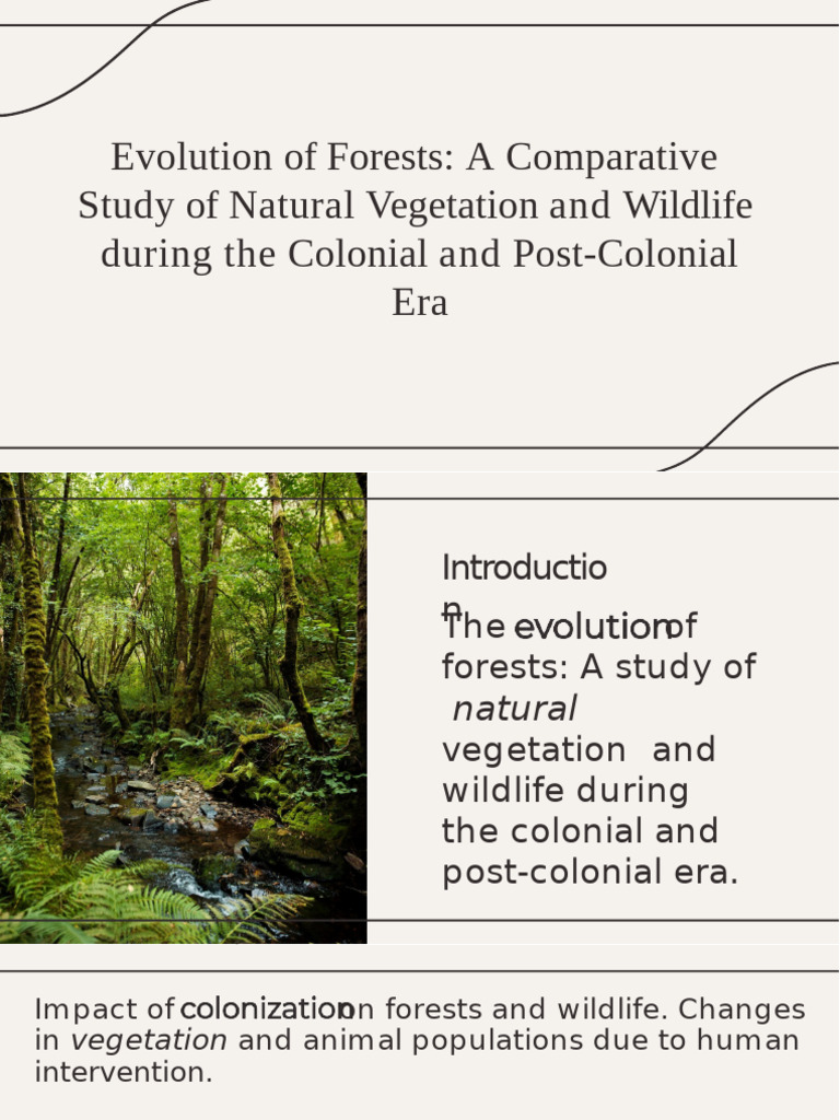 Forests: Colonial to Modern Transition | PDF