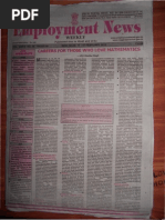 Download Employment News online e paper   Rojgar Samachar    New Delhi 11-17 February 2012 Vol XXXVI No 46 by Sangh Priya Rahul SN81327802 doc pdf