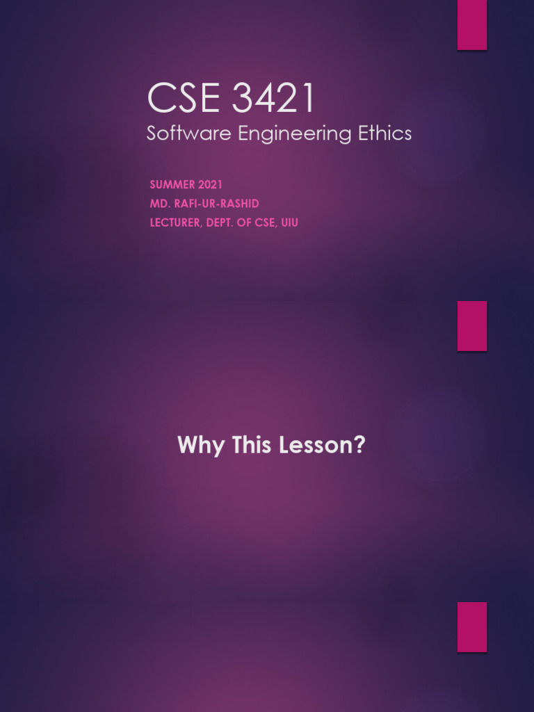 Ethics pdf software engineering engineer