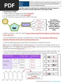 STAAR Biology Review Category 2 KEY 1