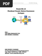 Modul KK15 Mendesain Sistem Keamanan Jaringan