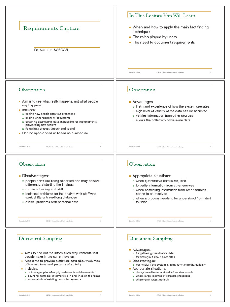 10b Requirements Capture Multi | PDF | All Rights Reserved ...