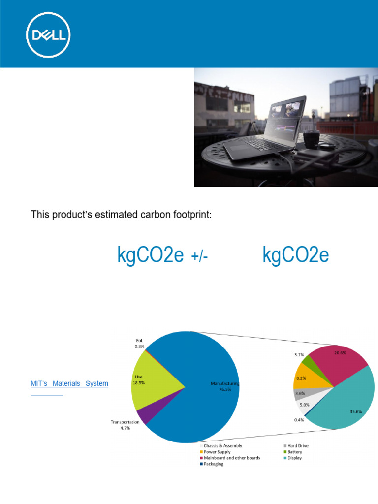 carbon-footprint-latitude-3350 | PDF | Carbon Footprint | Life Cycle ...