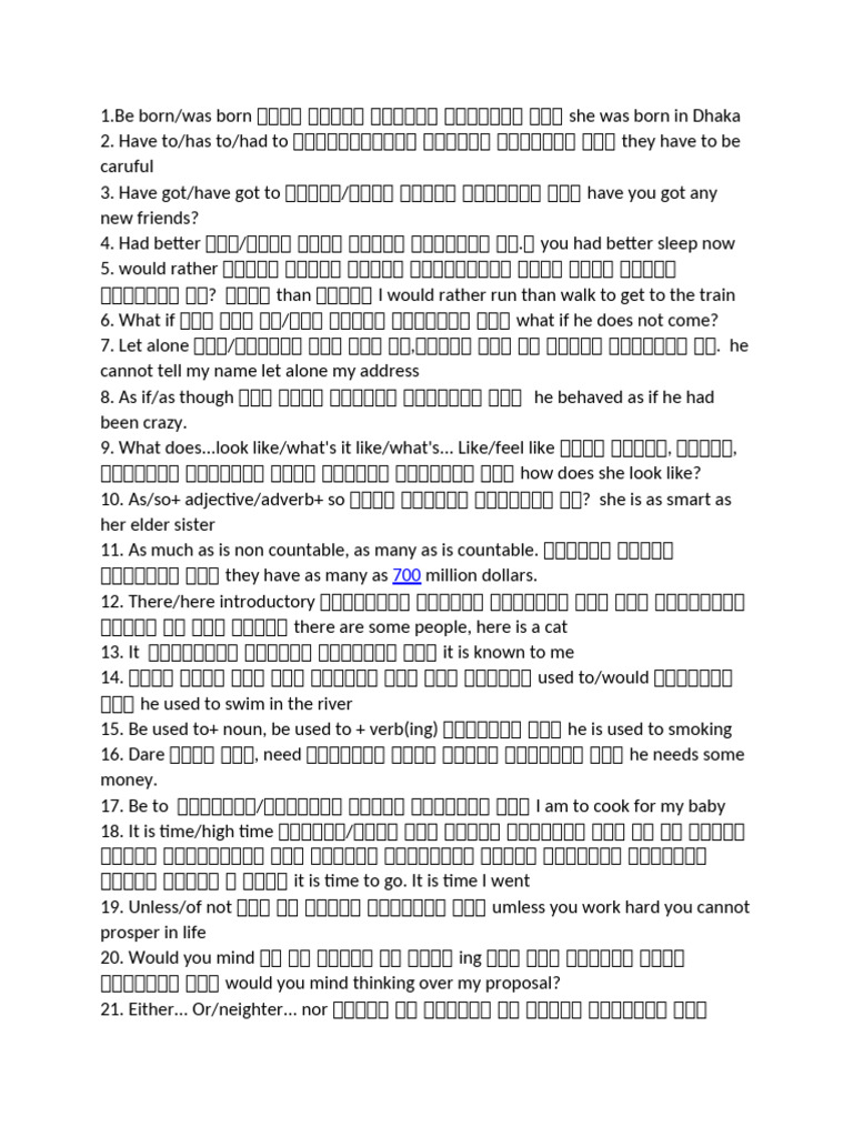 English Grammar Usage Examples | PDF | Adverb | Linguistics