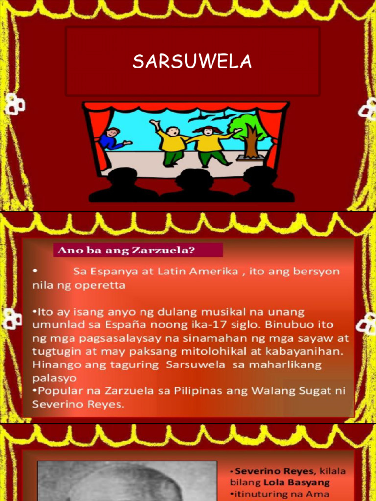 9 - Sarsuwela | PDF