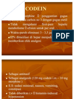 Opioid Codein, TRamadol