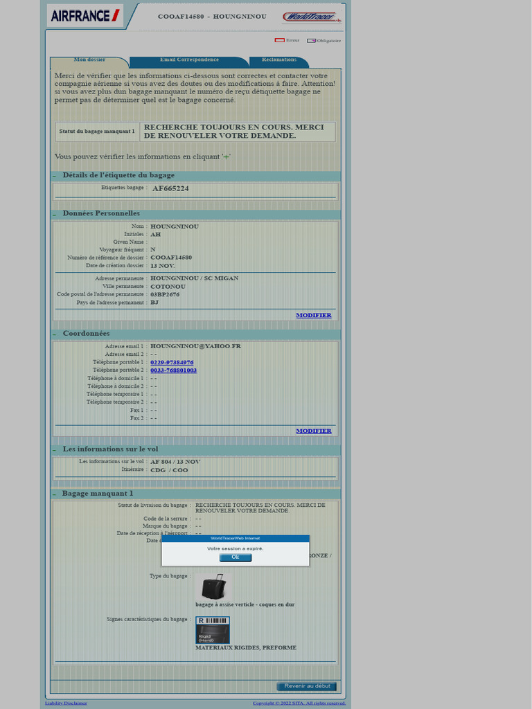 WorldTracerWeb Internet | PDF | Télécommunications | Informatique