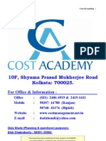 127 Studymat Cost Pcc-nov 2009