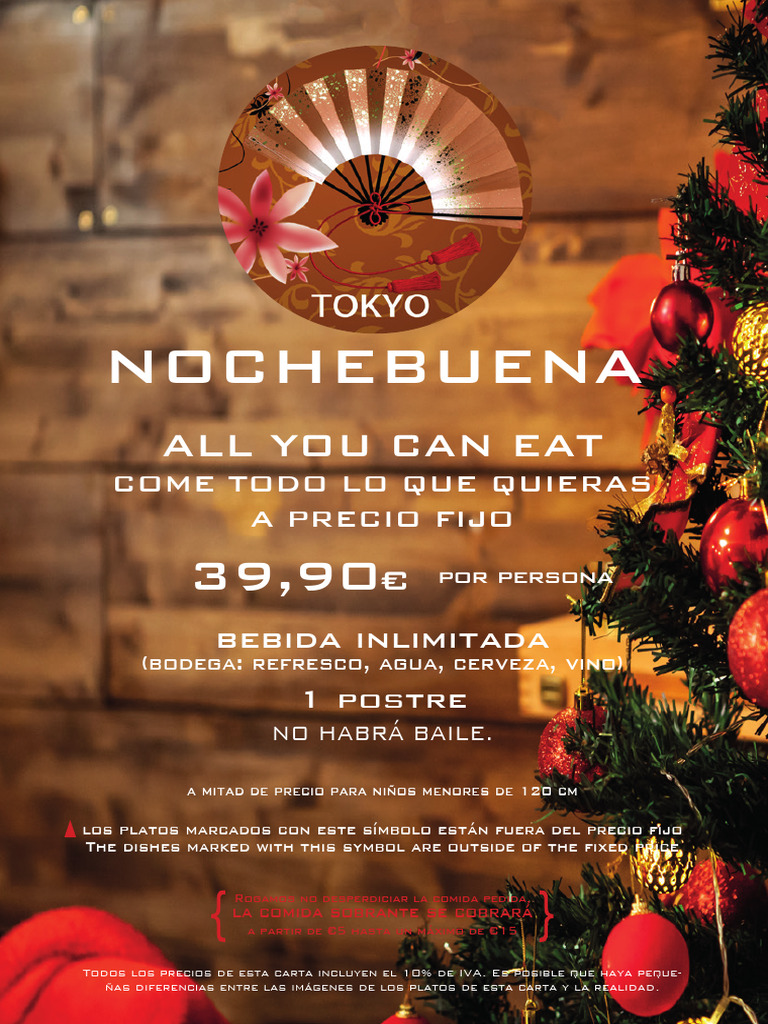 Tokyo Carta Menu QR | PDF | Cocina japonesa | Alimentos